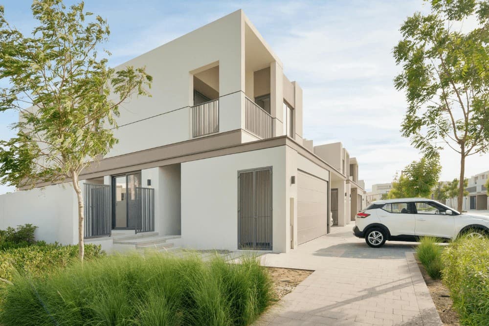 Residential apartment blocks in Al Qusais, Dubai