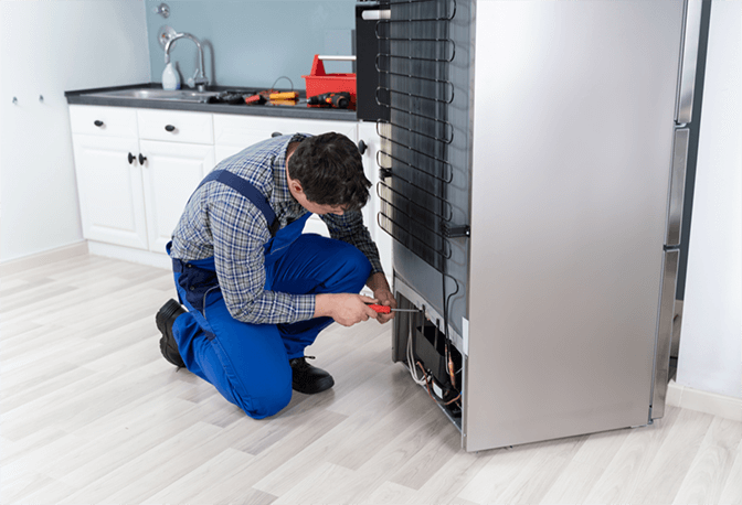 Office refrigerator repair in DIFC Dubai commercial building